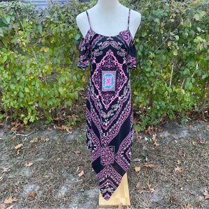 paisley mandala long dress